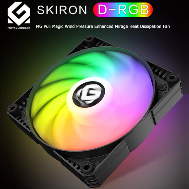 Encendiendo MG 14cm Gorgeous PC Case Ventilador de refrigeración DRGB 4Pin PWM Chasis Cooler (140mm)