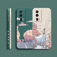 thumbnail image 5 of Case For Redmi K60E K50 K40S K40 K30 K20 10C 9 8A 8 10 Pro 4G 5G Colour Simple Liquid silicone Case Sunset Maple Snow Mountains, 5 of 5
