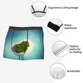 thumbnail image 6 of Balery Paradise Island In The Form Of Heart Men's Boxer Briefs, Soft and Breathable Cotton Underwear with nylon Waistband-Large, 6 of 9