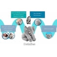thumbnail image 4 of Kit de 2 Almohadas Bluelander Elefante 60 cm, 4 of 4