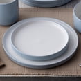 thumbnail image 7 of Noritake ColorTex Stone Aqua Set of 4 Stax Dinner Plates, 7 of 7