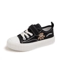 thumbnail image 3 of Zapatos de lona para niños, zapatos de baile blancos para niños, zapatos de lona casuales de verano con suela sólida, zapatos bordados, 3 of 3