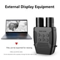 thumbnail image 3 of 300M Binoculars Infrared Night Vision 3.8 Inch HD Telescope 4X Zoom Digital 12X Magnification for Camping, 3 of 7