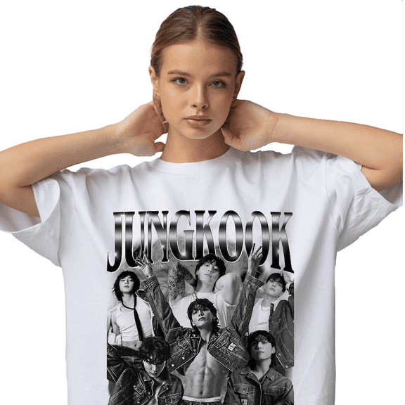 Jungkook BTSS Graphic T-Shirt, Unisex Music Concert 2026 Tee