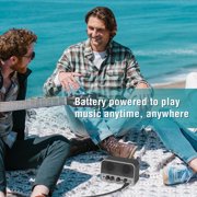 LEKATO Mini Guitar Amp 5W Rechargeable Electric Guitar Amplifier Clean&Overdrive Effects Bluetooth Guitar Amp Portable for Daily Practice