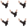 thumbnail image 1 of Minnieouse 1 par de guantes de encaje para niña, decoración encantadora para los dedos, adorno para vestido, accesorio de moda para fiesta de Type2 NO2, 1 of 6
