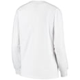 thumbnail image 3 of Women's Pressbox White Florida Gators Big Block Whiteout Long Sleeve T-Shirt, 3 of 3