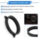 thumbnail image 3 of Anillo espaciador de altavoz Unique Bargains Adaptador de altavoz tweeter No.86301FG002 para Subaru Forester para 6.5'' ABS 2 Pcs, 3 of 7