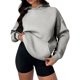 thumbnail image 3 of Ropa para mujer,Sudadera informal de manga larga para mujer, jersey de poliéster con bolsillo multifuncional, ideal para viajar en avión y estar en casa, sopatenor, 3 of 9