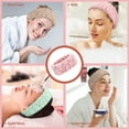 thumbnail image 6 of CEYAZYE 3 Pcs Spa Headband for Women Facial Makeup Headband Soft Terry Cloth Hairband for Washing Face Mask Spa Shower Gifts, 6 of 13