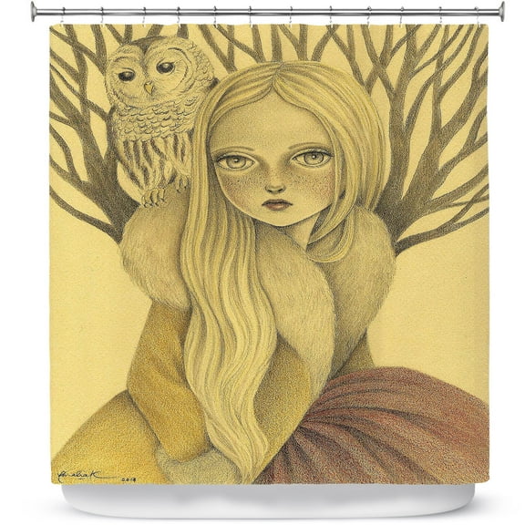 Shower Curtains 70" x 73" from DiaNoche Designs by Amalia K. - Within Wisdom