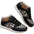 thumbnail image 5 of Leopard Print Walking Shoes for Women - Built-In foot arch pad Sneakers for Comfort & Fashion, 5 of 6