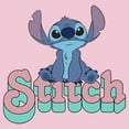 thumbnail image 2 of Girl's Lilo & Stitch Alien Retro Name  Graphic T-Shirt, 2 of 4