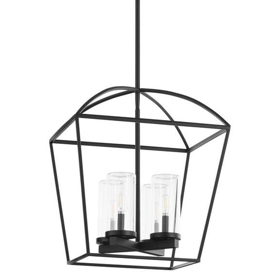 Quorum International 71-4 Odeon 4 Light 19" Wide Pendant - Black