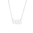 thumbnail image 1 of Uds. Colgante de collar con número de Ángel, collar de acero inoxidable chapado en oro/plata, joyería adecuada para mujeres Wmkox8yi  sjalhkljlk796, 1 of 1