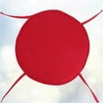 thumbnail image 5 of Round Chair Cushion with Rope Ties for Office/Home/Restaurant (Dark Red), 5 of 5