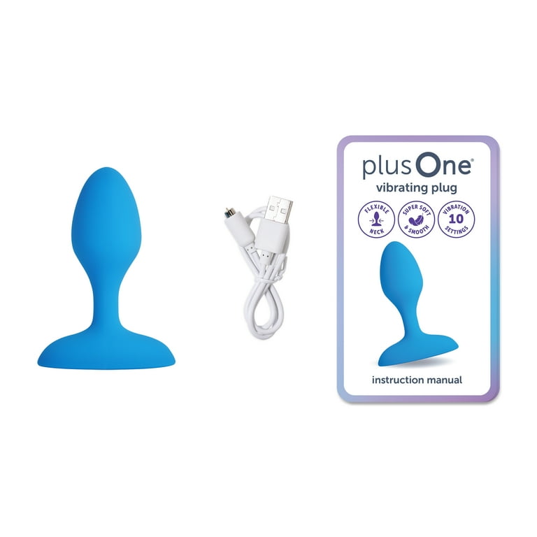 plusOne Vibrating Plug - Walmart.com