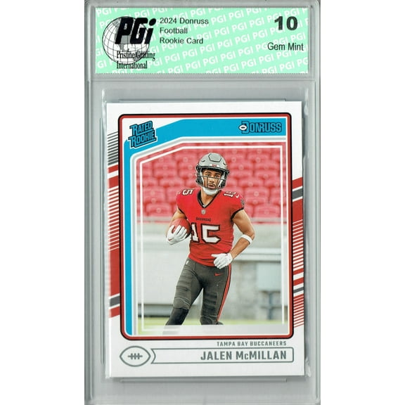 Jalen McMIllan 2024 Donruss #388 Football Rookie Card PGI 10