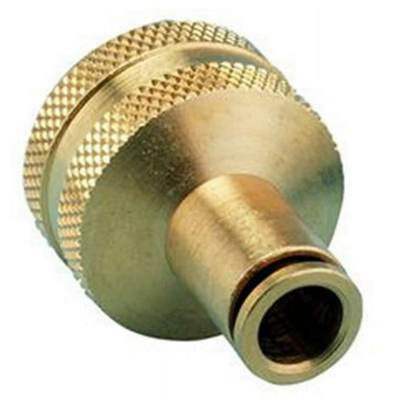 Orbit Underground 92320W Slip Lok Hose Adapter - Brass - 3/8 in.