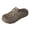 Brown, variant on Womens Wide Width Clogs Orthopedic Arch Support Garden Shoes Waterproof Non Slip Closed Toe Backless Slippers Comfortable Beach Barefoot Water Sandals Brown Size 7.5