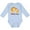 AE-Light Blue, variant on Inktastic I Love My Papi Childs Boys or Girls Long Sleeve Baby Bodysuit