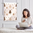 thumbnail image 6 of Cute Beige Christmas Tree Pattern Garden Flag Double Sided House Flag for Outdoor Home, Personalized All Year Round Yard Decor 12 x 18 Inch, 6 of 6