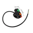 thumbnail image 2 of unbranded Interruptor Negro Para Motocicleta Con Control De Luz, Claxon Y Señal Integrado, 2 of 8