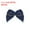 Navy Blue, variant on 50Pcs Mini Metallic Edge Ribbon Bow 1" Satin Ribbon Flower Bows Soft Craft DIY Hair Bow Sewing Gold Edge Sky Blue