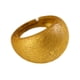 thumbnail image 5 of Anillo de bodas,Anillos para hombre Acción de Gracias Aniversario de bodas,Anillos versátiles de lujo Joyas Regalos de boda,Anillo abierto ajustable Anillo llamativo de metal,Anillo de Oro, 5 of 8
