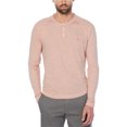 thumbnail image 1 of Penguin Feeder Stripe Henley Shirt para hombre, naranja, XX-Large Penguin henley, 1 of 1