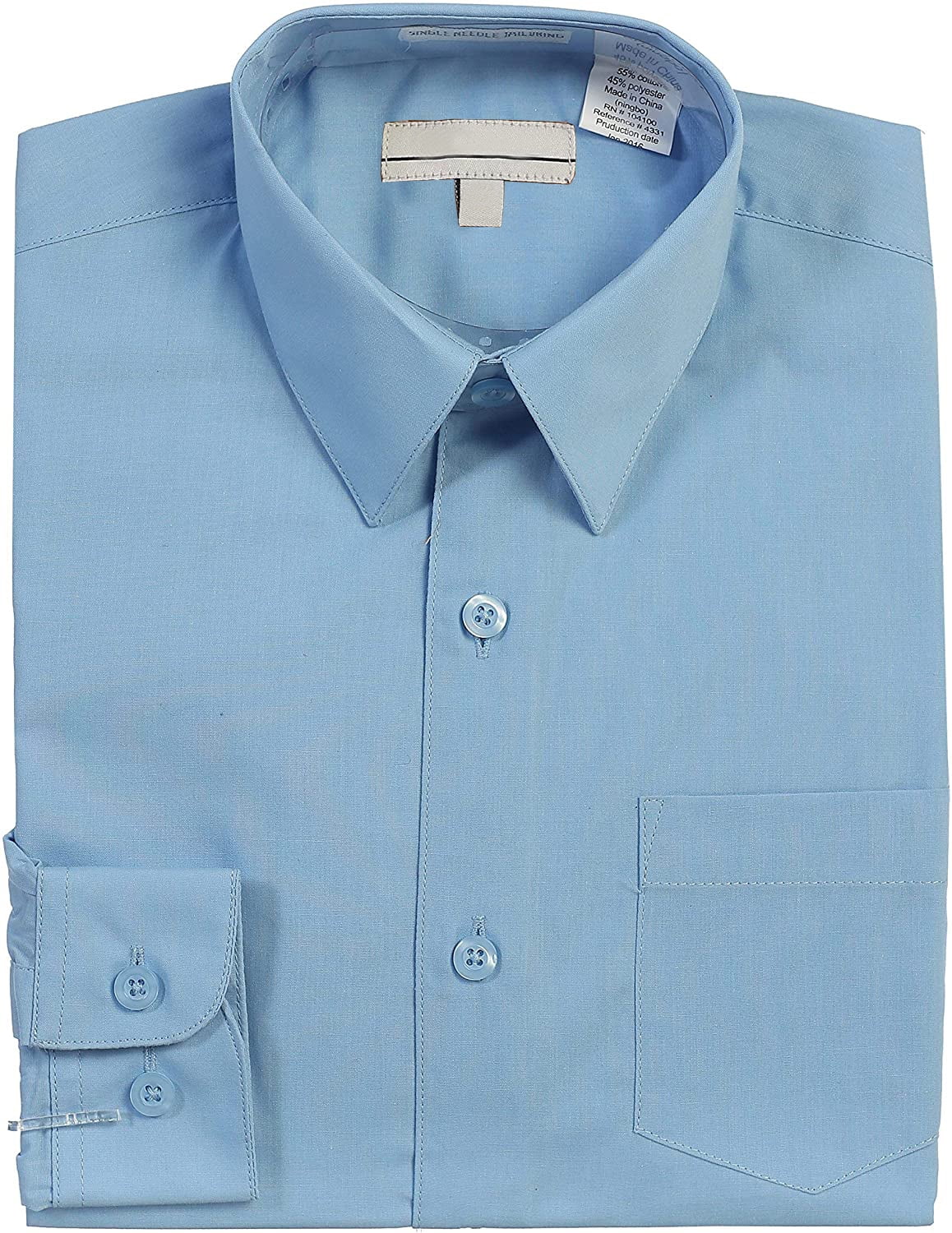 Light Blue Premium Comfort Dress Shirt