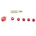 thumbnail image 2 of Compound Bow Peep Sight, Compound Bow Peephole Set 37 45 Degree Hooded Peep Sight Bow Sight Peep With Cap 37 Degree Replaceable Inner Core Peep Sight Set, 2 of 7