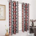 thumbnail image 3 of Bohemia Blackout Curtains Window Drapes Room Darkening Thermal Insulated Grommets Blackout Curtains, for Living, Dining, Bedroom,2 Panels, 3 of 6