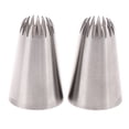 thumbnail image 4 of D66 #18 Open Star Icing Nozzle Piping Tip Stainless Steel Cake Decorating Ti WA, 4 of 10
