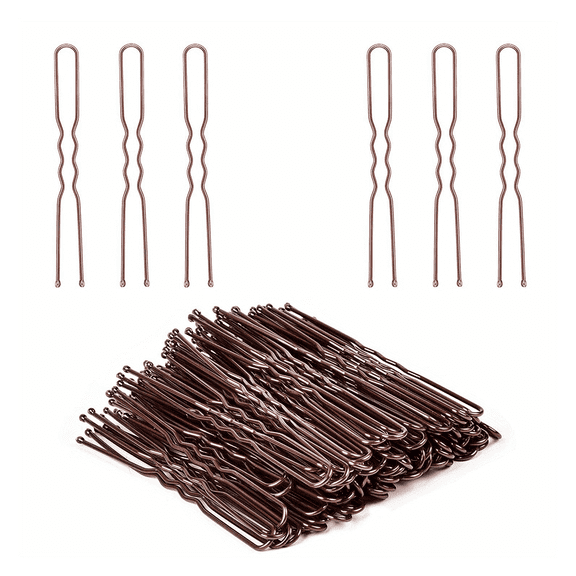 CCOCC Hair Accessories for Women,Elegant U-Shape Design Hair Accessories,Golden and Coffee Pairing Hair Pins