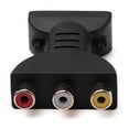 thumbnail image 1 of HDMI a RGB para convertidor de componentes RCA Adaptador de sincronización de audio y vídeo 1080P, 1 of 5