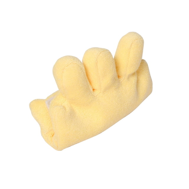 Guardurnaity Herramienta de separación de dedos Separador de cojín de entrenamiento acostado Empuñaduras separadas Almohadilla de sudor de humedad masajeadores Amarillo Guardurnaity CE013510-01