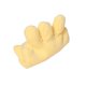 thumbnail image 1 of Jumpingount Herramienta de separación de dedos Dispositivo de entrenamiento tumbado Separador Prevención transpirable Almohadilla de humedad Suministros de masajeadores Amarillo Jumpingount CE013510-01, 1 of 6