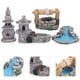 thumbnail image 3 of ColoMX 4pcs Mini Modelo Mini Torre Modelo Exquisito Pequeña Torre Modelo Decoración, 3 of 7