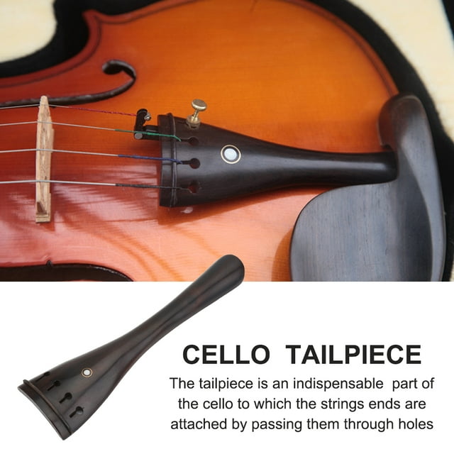 Wood Tailpiece, Durable Testing Fine Tailpiece, For Cello Practice And Performance Cello Lovers Professional Cellist