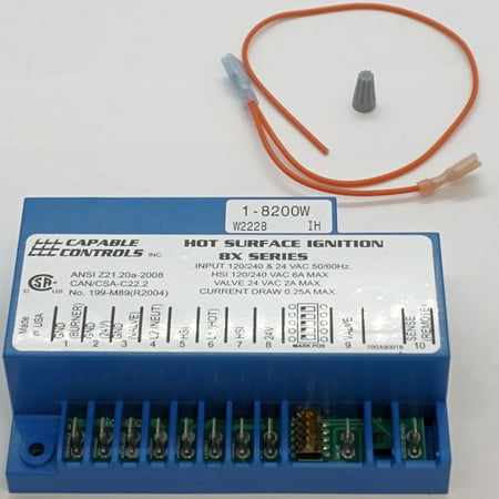 

Universal Hot Surface Ignition Module 120VAC for Honeywell S8910U3000
