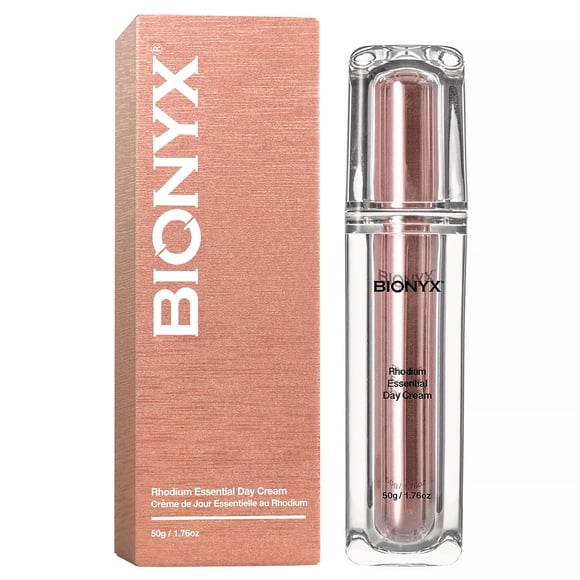 Bionyx Rhodium Day Cream for Face - Crema facial hidratante con girasol y manteca de karité - Crema antiarrugas para la cara - 1.76 fl. Onz.
