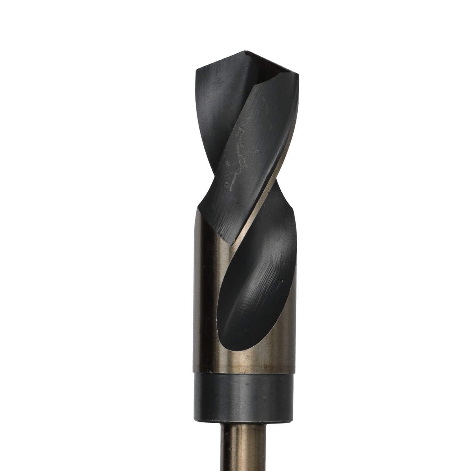 1-1/2" Reduced Shank HSS Black & Gold KFD Drill Bit, 1/2" Shank, 3-Flat Shank, Pack of 1