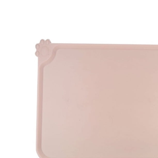 Almohadilla de silicona para mascotas, almohadilla de silicona para mascotas, impermeable, tapete impermeable para alimentos para mascotas, tapetes de mesa de silicona, integración perfecta