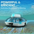 thumbnail image 4 of WYBOT HJ1102P Cordless Robotic Pool Vacuum Cleaner, Effortless Cleaning for Flat Bottom Above Ground Pools, 4 of 10
