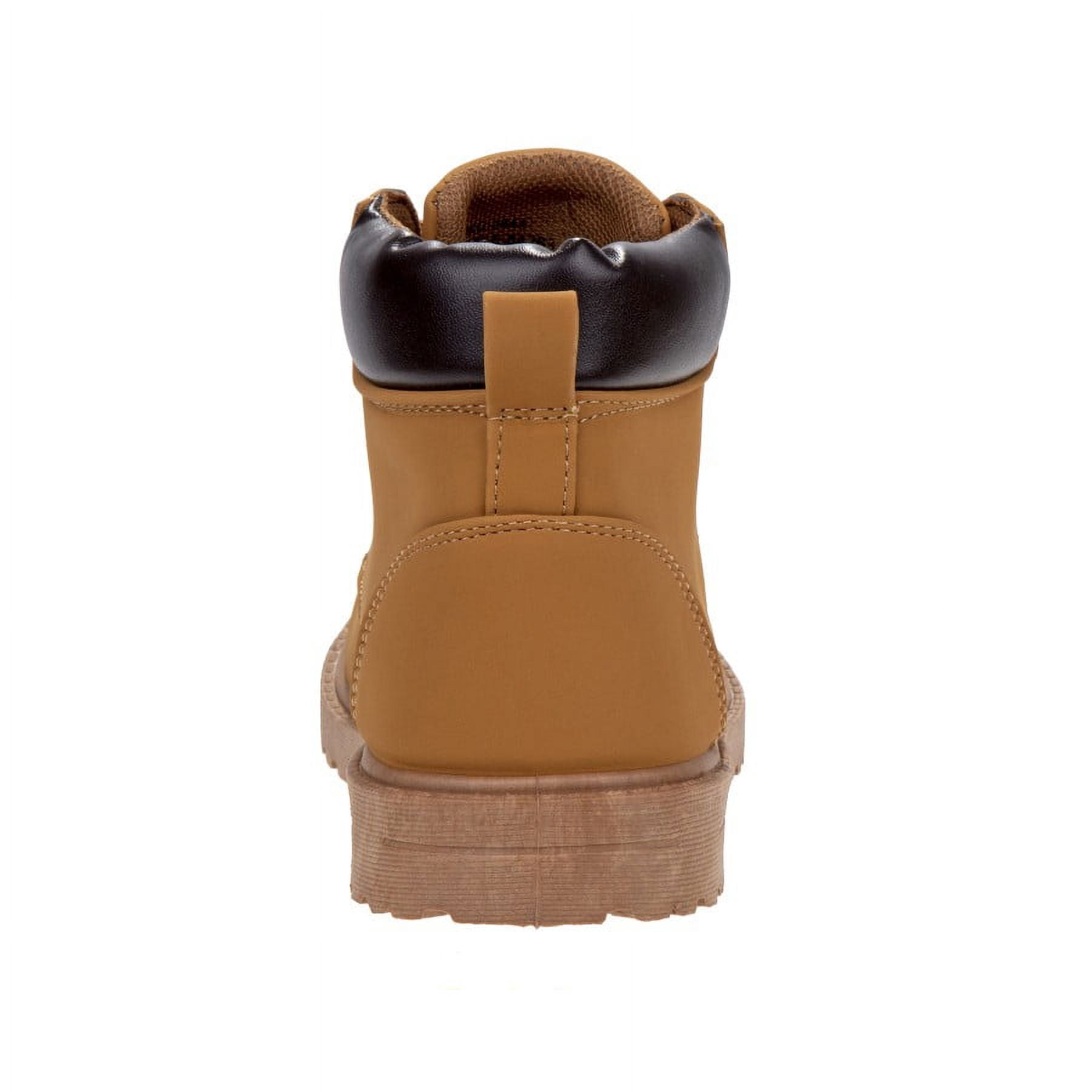 Josmo Unisex Outdoor Kids Lace-up Comfort Casual Boots: Perfect for Outdoor Adventures - Wheat, 4