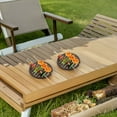 thumbnail image 4 of LOLIPPYY Grille de Cheminée Robuste en Fonte Grise pour Foyer Équipement de Camping 1Ensemble, 4 of 8