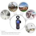 thumbnail image 5 of Illuminance Meter, Handheld Ambient Light Measuring Instrument, Solar Light Monitor, Suitable For Ambient Light Monitoring In Farms And Shopping Malls ,Easy to Use, 5 of 5