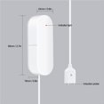 thumbnail image 4 of Detector De Fugas De Agua Wifi Tuya, Alarma De Inundación Por Desbordamiento Para Amazon Alexa Para Google Home Advancent EL008891-00, 4 of 6
