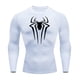thumbnail image 1 of Camiseta de compresión para hombre, camiseta negra de manga larga, protector solar para Fitness, camiseta larga informal transpirable de secado rápido de segunda piel 4XL, 1 of 5